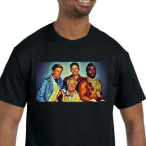 The A Team T-Shirt NEW *Multiple colors available* 80's
